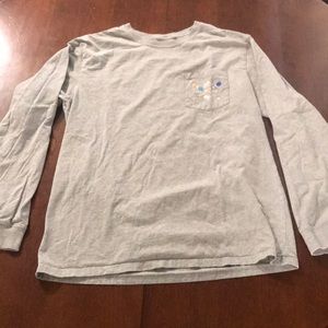Southern Tide Long Sleeve Pocket Tee (Size L)